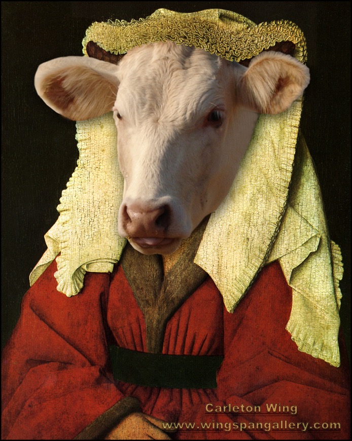 Cow portrait 1